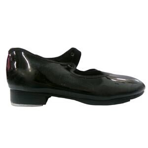 Pre-Owned Tap Shoes Capezio Big Kids 12M Tyette Man Made Elastic Student